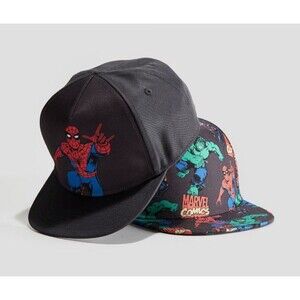 Kids 2 Pack Printed Marvel Avengers Trucker Caps - Multiple Sizes